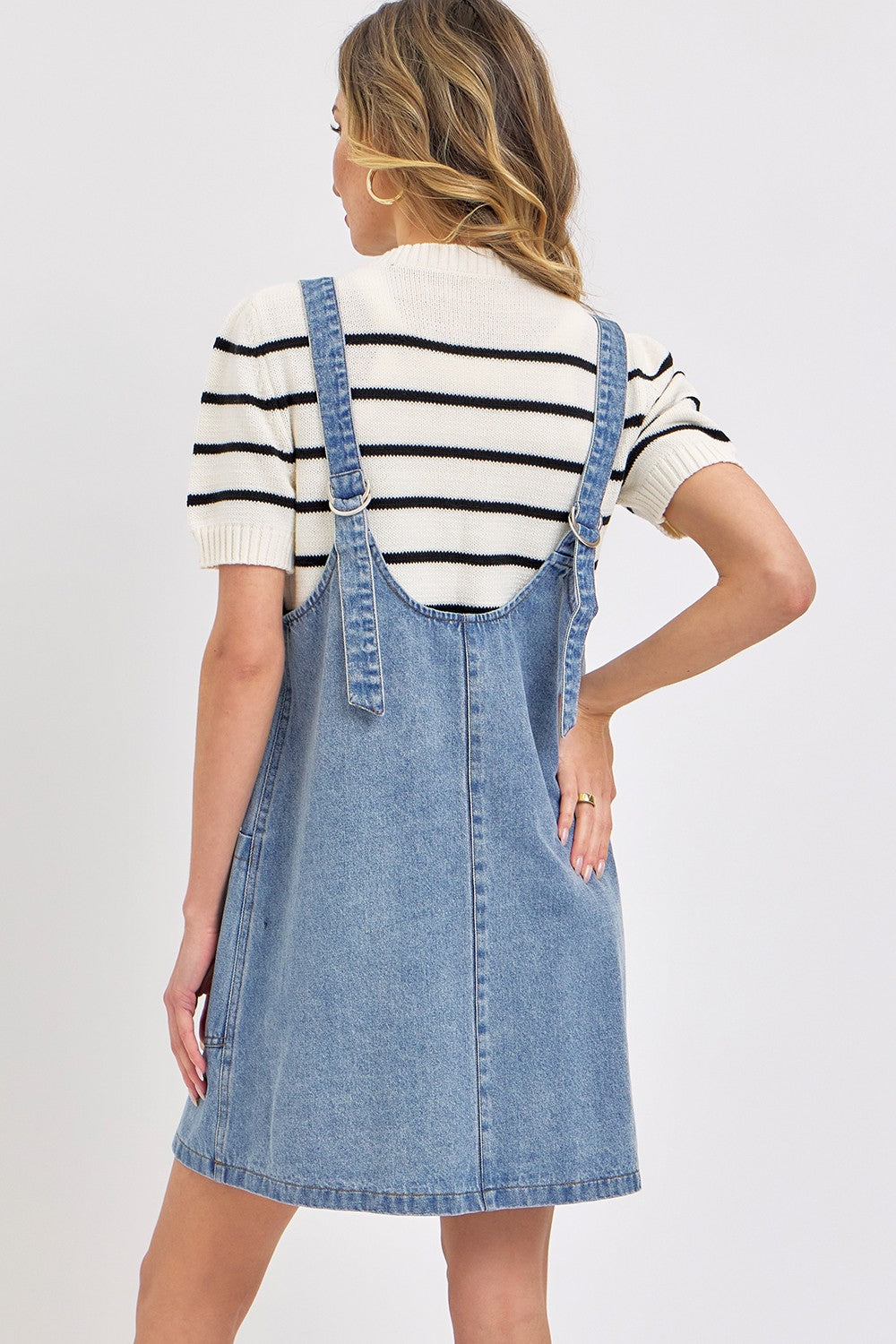 Denim Overall Dress