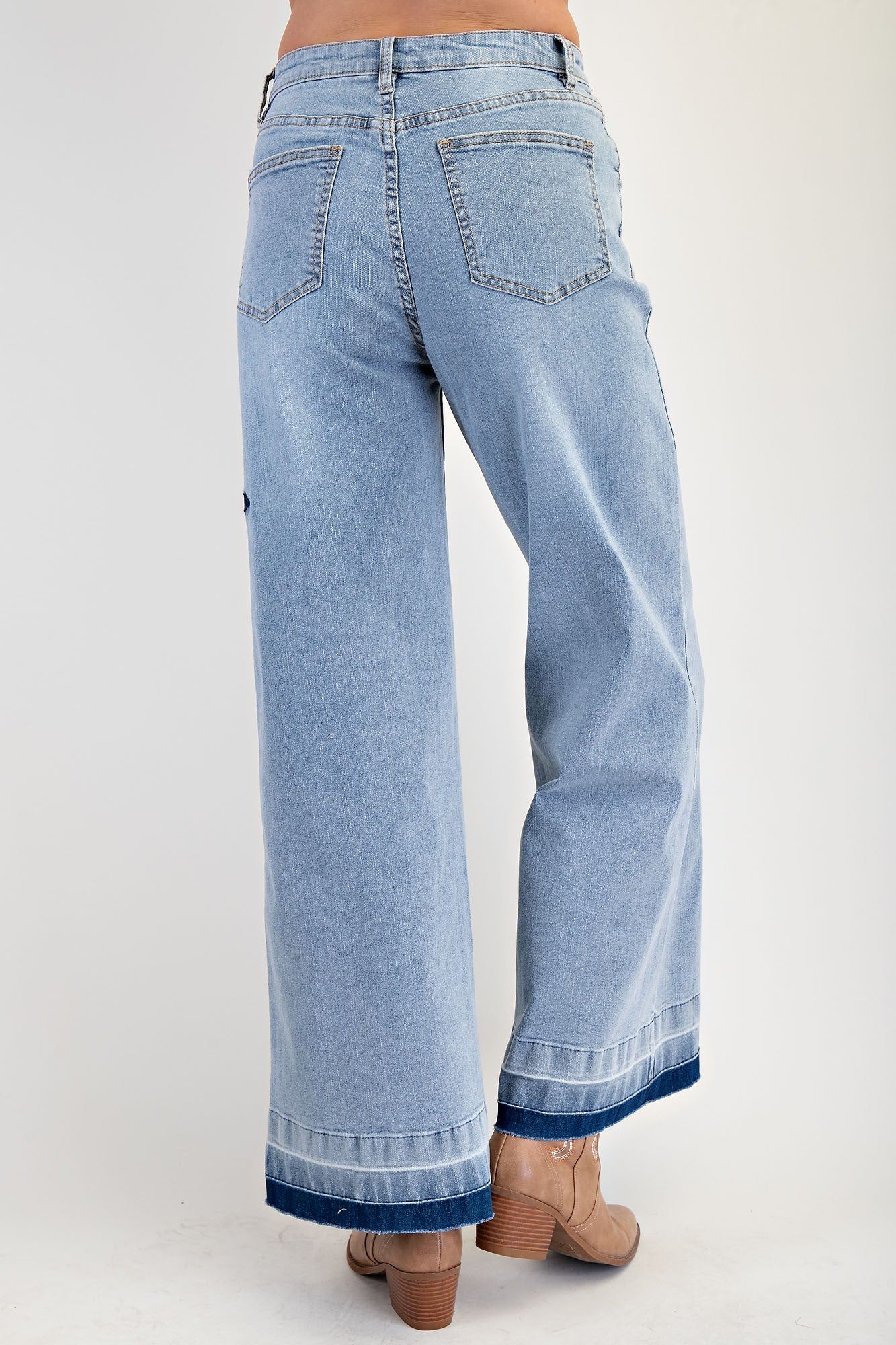 Summer Star Wide Leg Denim Pants