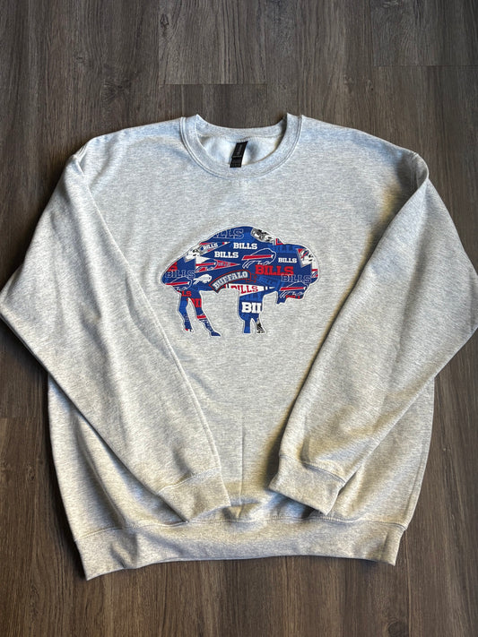 Buffalo Embroidered Crewneck